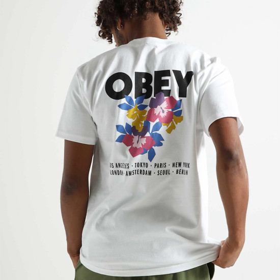 Obey Ανδρική κοντομάνικη μπλούζα Floral Garden Classic T-Shirt